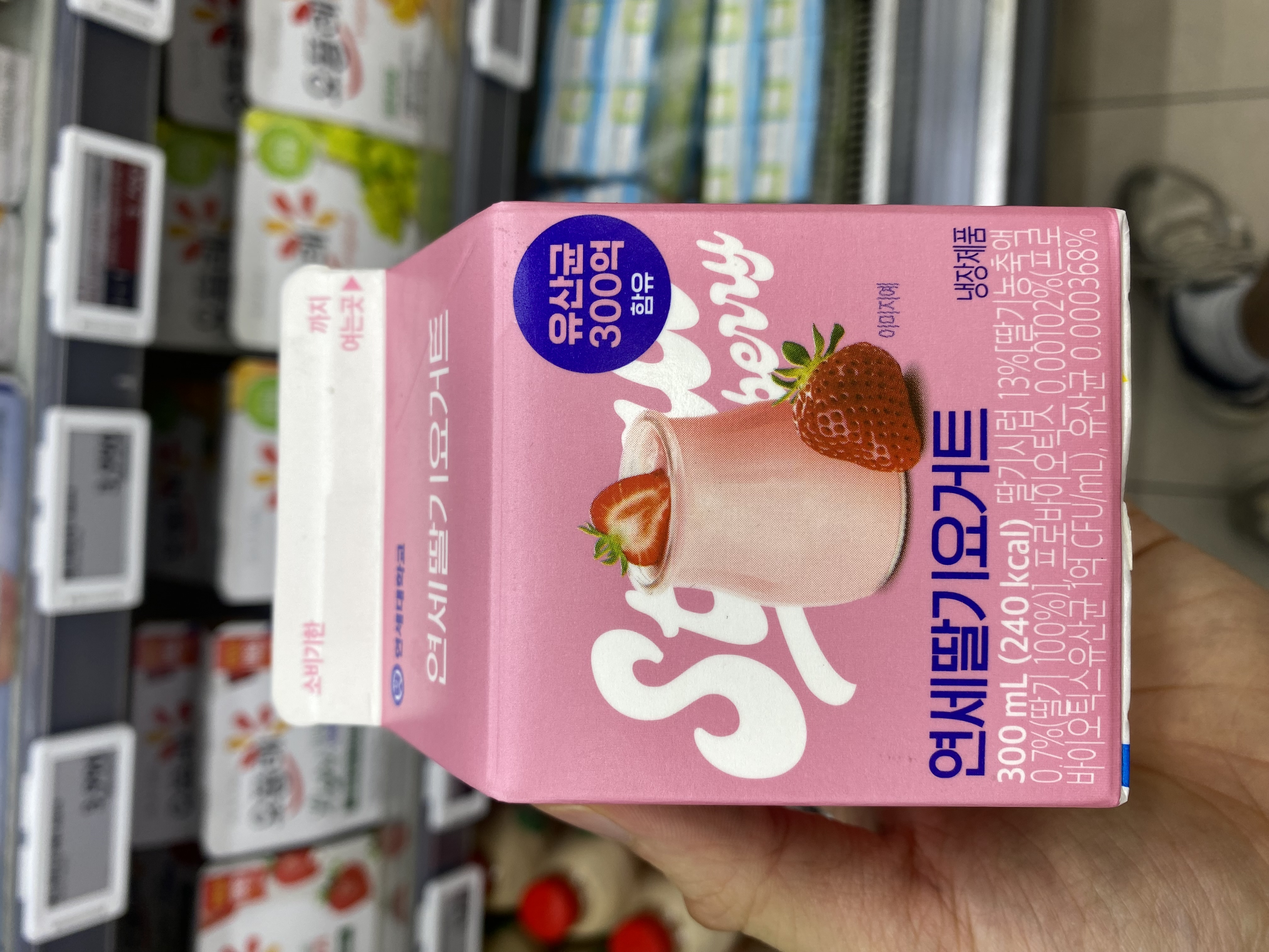 연세대학교 연세 딸기요거트 성분 분석